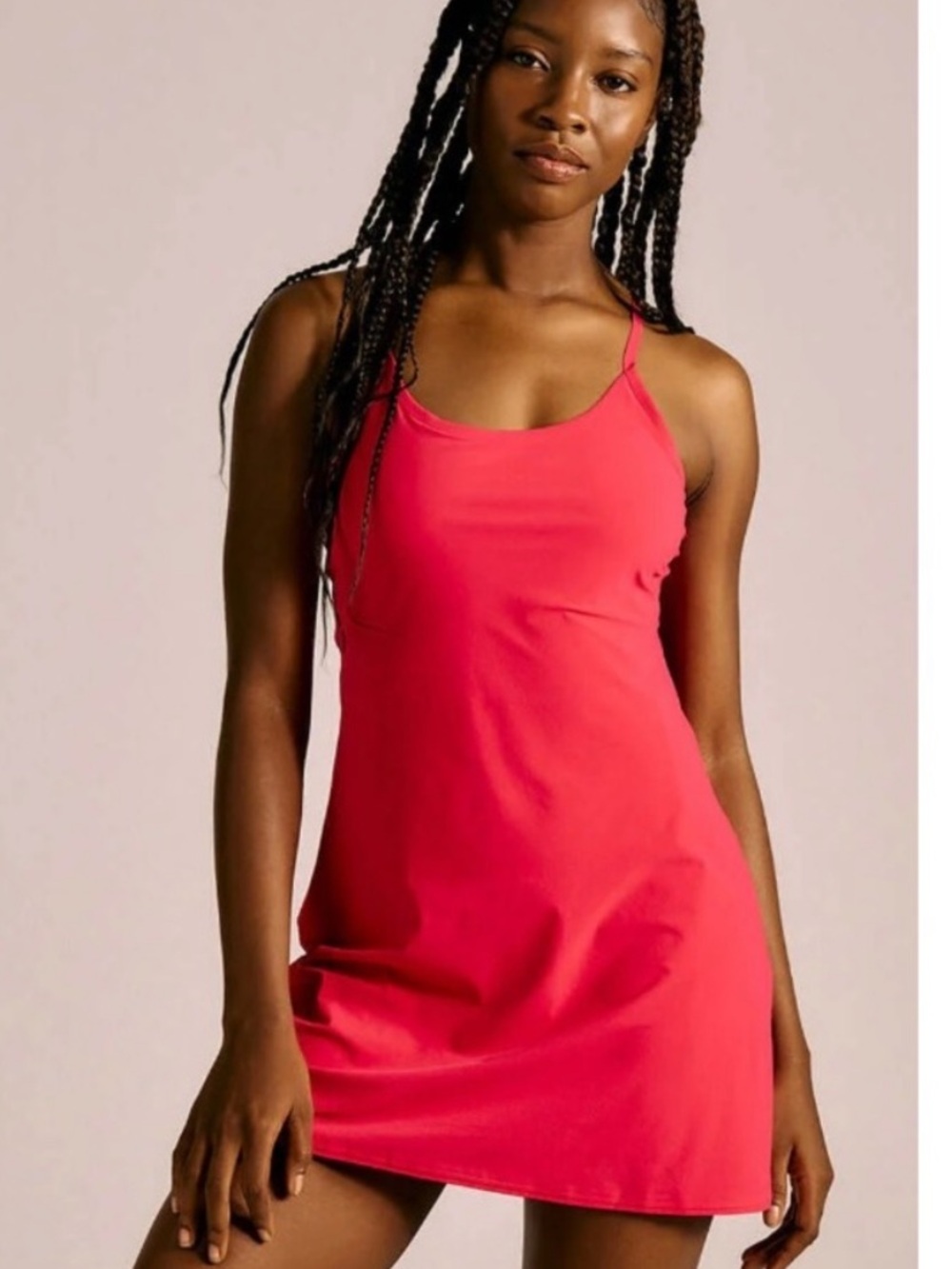 Outdoor Voices Exercise Dress Pink Medium